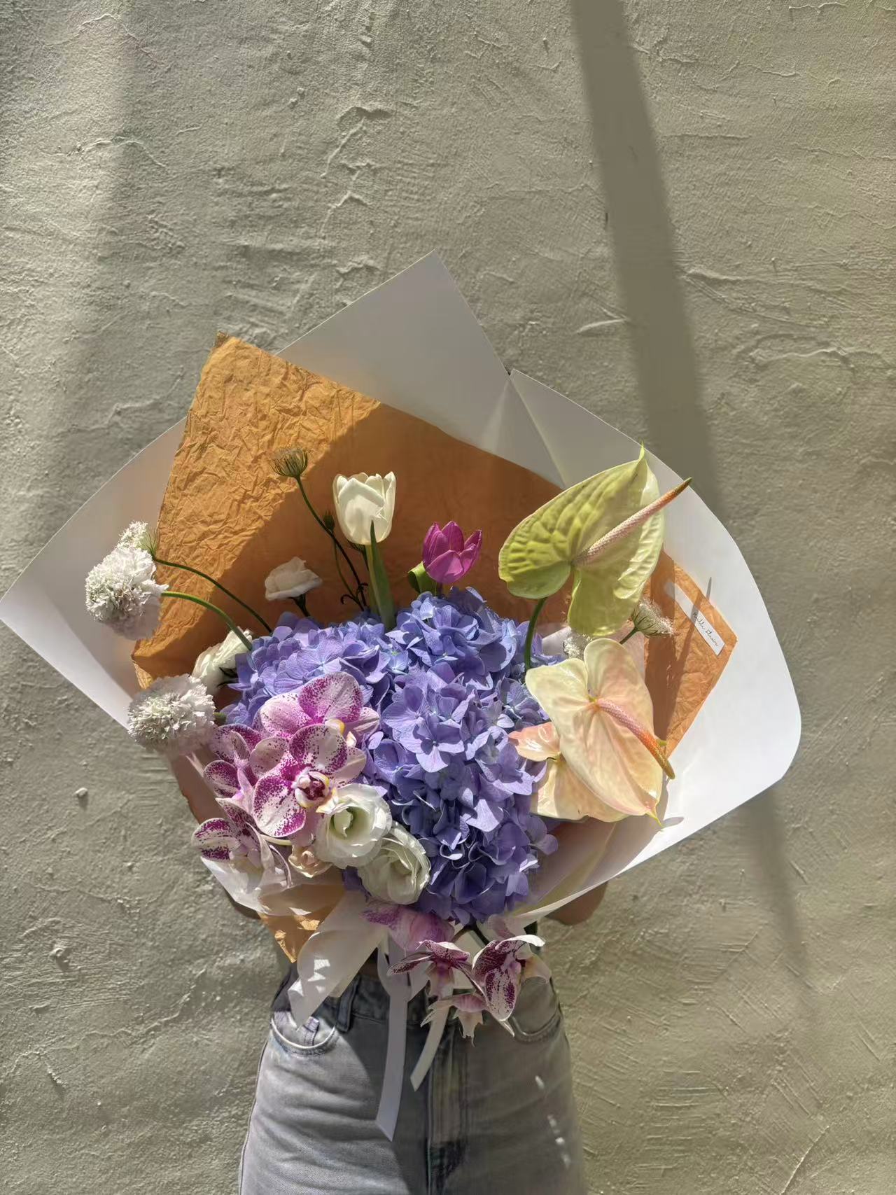 Elegant orchid arrangement